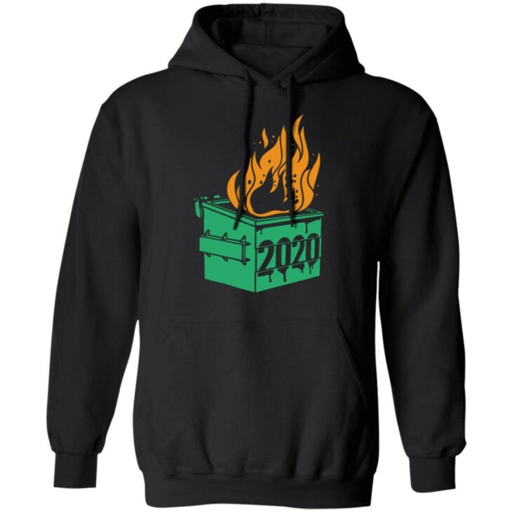 Dumpster fire 2020 trash can garbage fire worst year shirt - thetrendytee