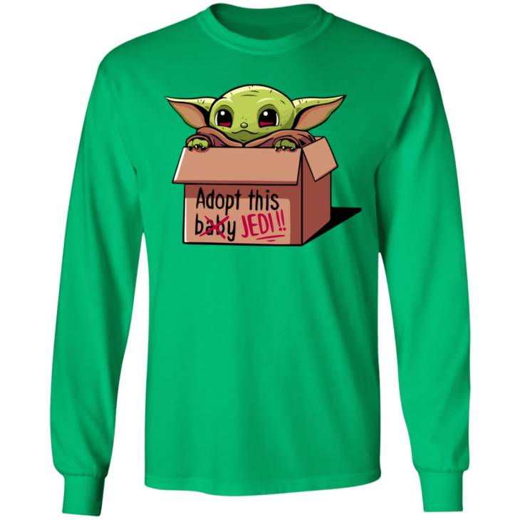 Baby yoda adopt this jedi shirt - thetrendytee