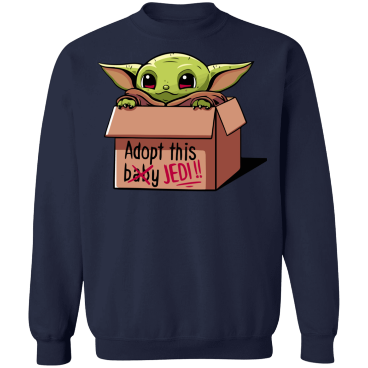 Baby yoda adopt this jedi shirt - thetrendytee