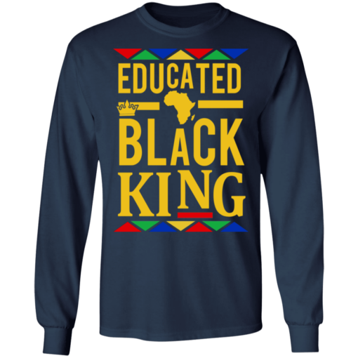 Educated Black King Shirt African DNA Pride - TheTrendyTee