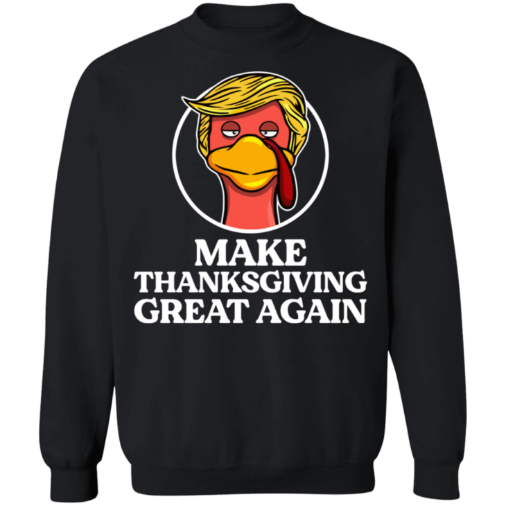 Trump turkey make thanksgiving great again shirt - thetrendytee