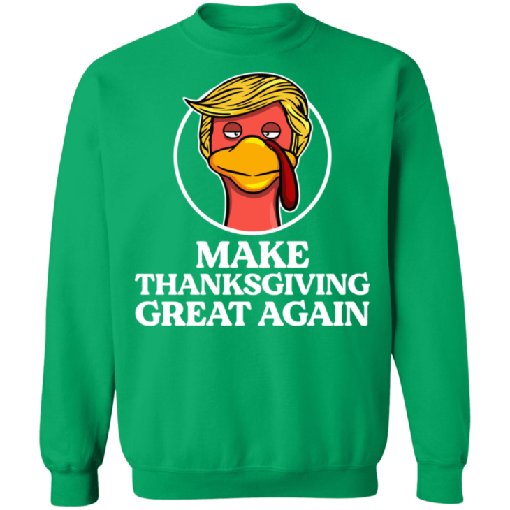 Trump turkey make thanksgiving great again shirt - thetrendytee