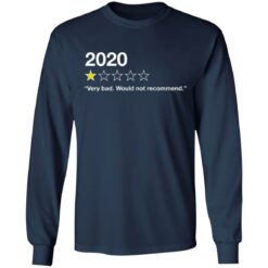 Very Bad Would Not Recommend 2020 shirt from $19.95 - Thetrendytee.com
