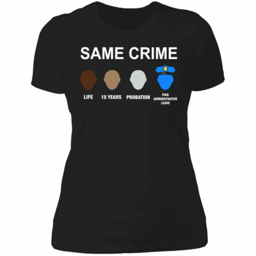 Lebron James Same Crime Shirt - TheTrendyTee
