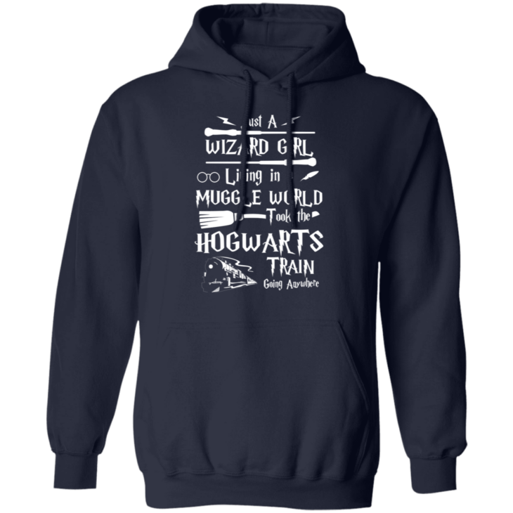 Just a wizard girl living in muggle world t-shirt - thetrendytee