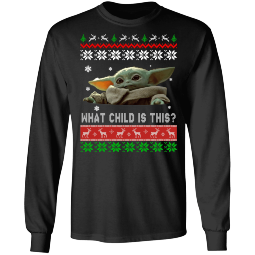 Baby yoda christmas ugly sweater - thetrendytee