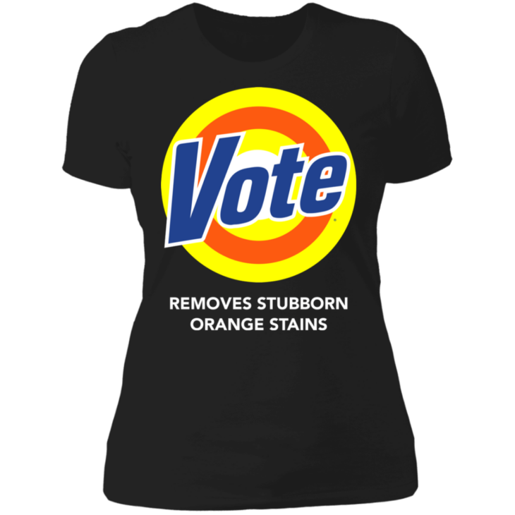 Vote removes stubborn orange stains shirt - thetrendytee