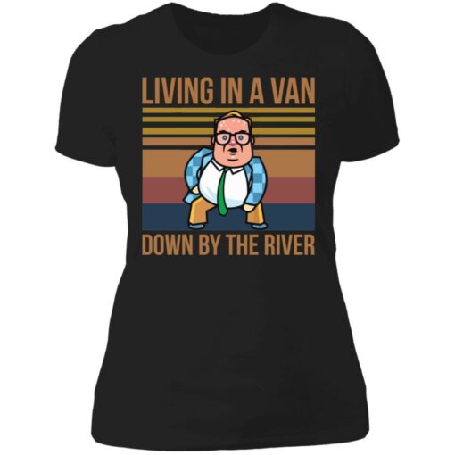 Matt foley living in a van down by the river shirt - thetrendytee