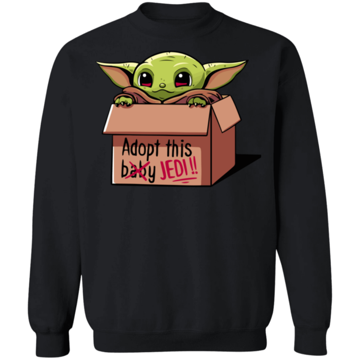 Baby yoda adopt this jedi shirt - thetrendytee