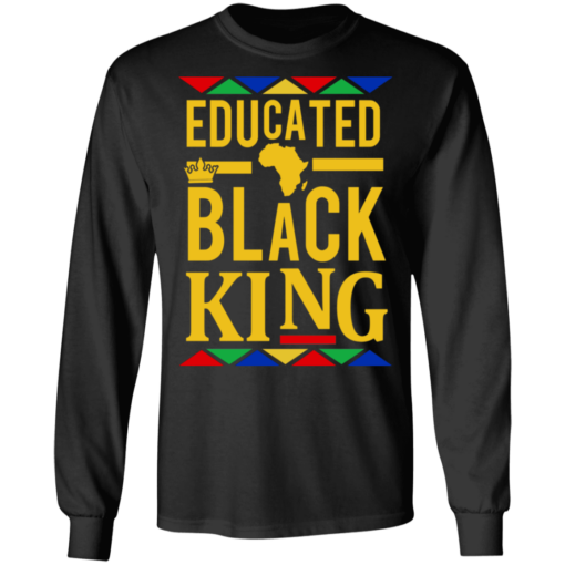 Educated Black King Shirt African DNA Pride - TheTrendyTee