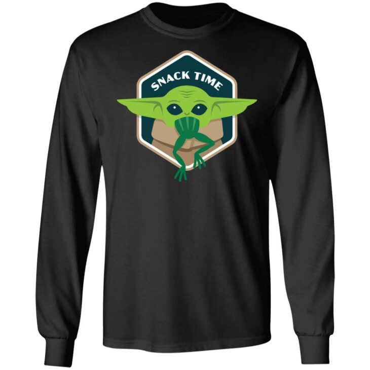 The mandalorian baby yoda snack time shirt - thetrendytee