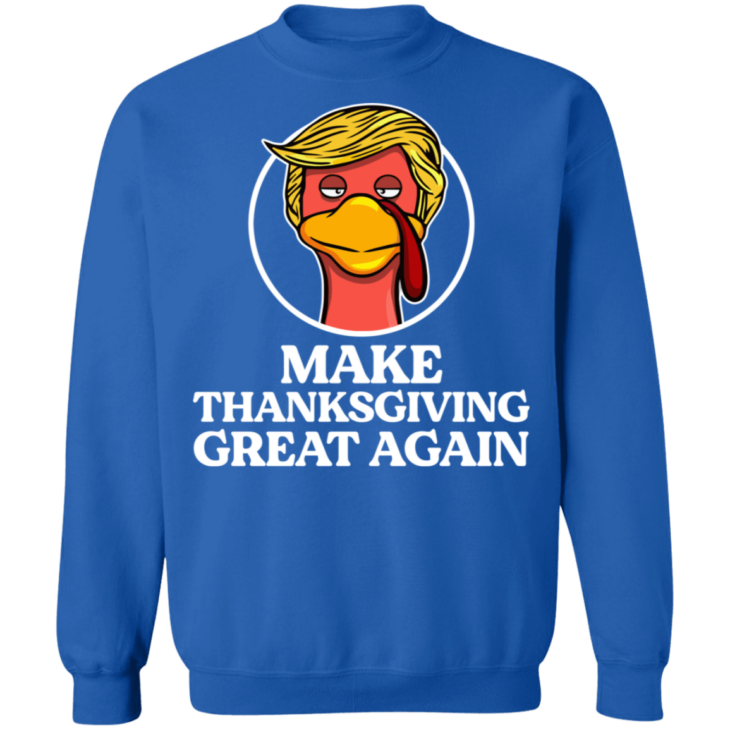 Trump turkey make thanksgiving great again shirt - thetrendytee