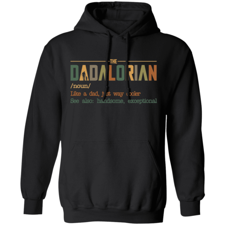 The dadalorian like a dad just way cooler shirt - thetrendytee