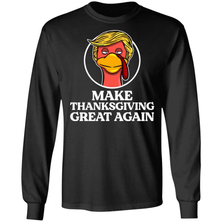 Trump turkey make thanksgiving great again shirt - thetrendytee