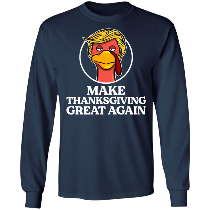 Trump turkey make thanksgiving great again shirt - thetrendytee