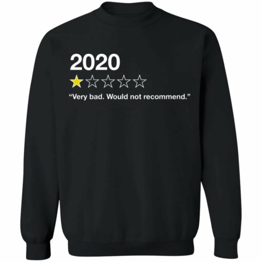 Very Bad Would Not Recommend 2020 shirt from $19.95 - Thetrendytee.com