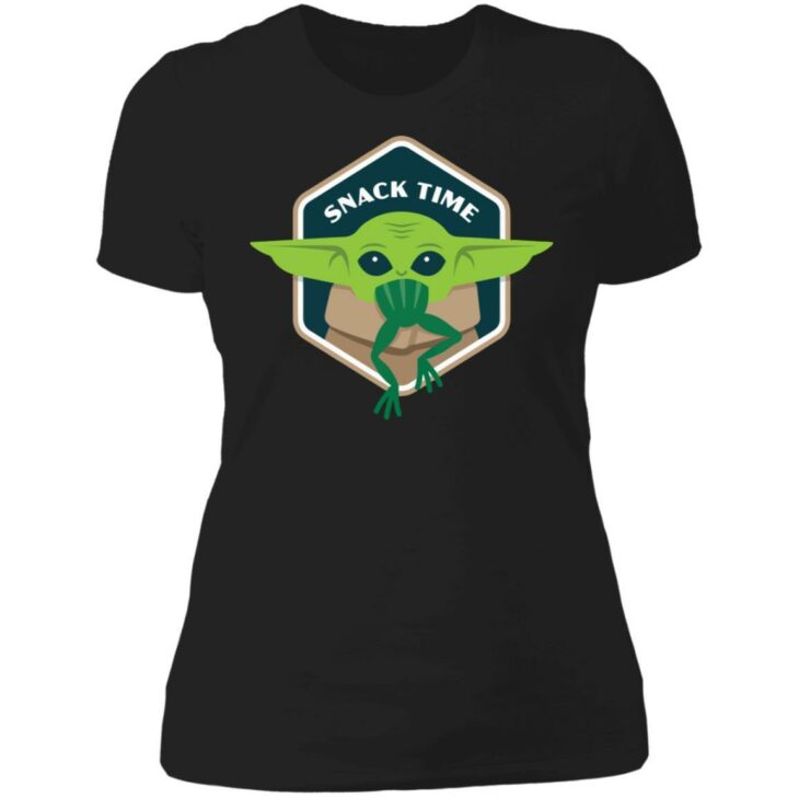 The mandalorian baby yoda snack time shirt - thetrendytee