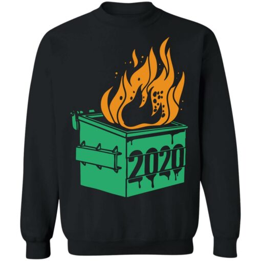 Dumpster Fire 2020 Trash Can Garbage Fire Worst Year Shirt - TheTrendyTee