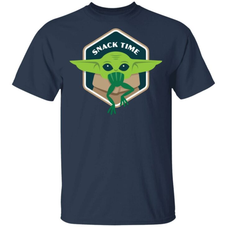 The mandalorian baby yoda snack time shirt - thetrendytee