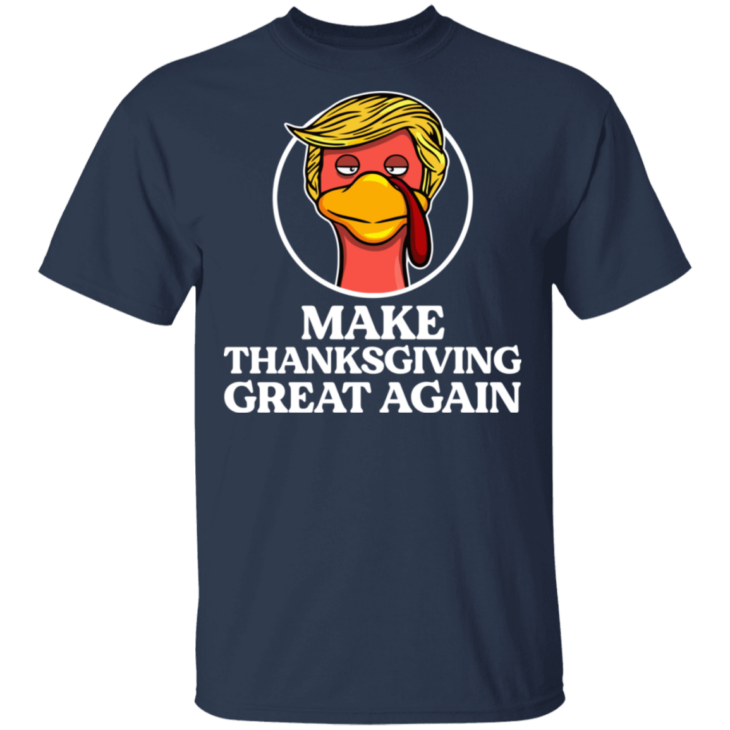 Trump turkey make thanksgiving great again shirt - thetrendytee