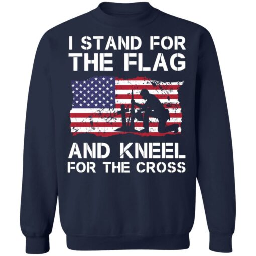 Stand for the Flag Kneel for the Cross Shirt - TheTrendyTee