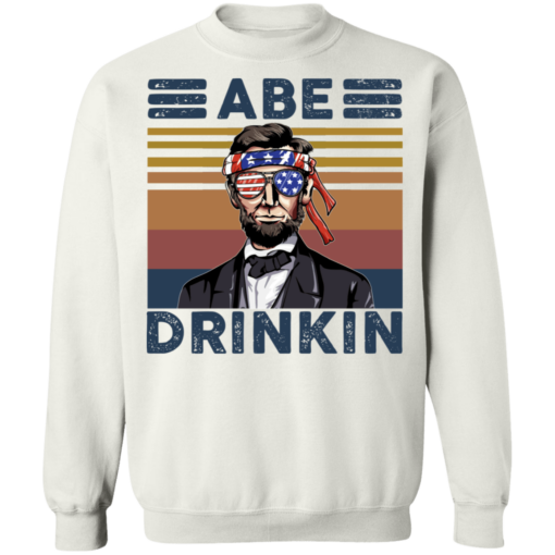 Abraham lincoln abe drinkin 4th july shirt - thetrendytee