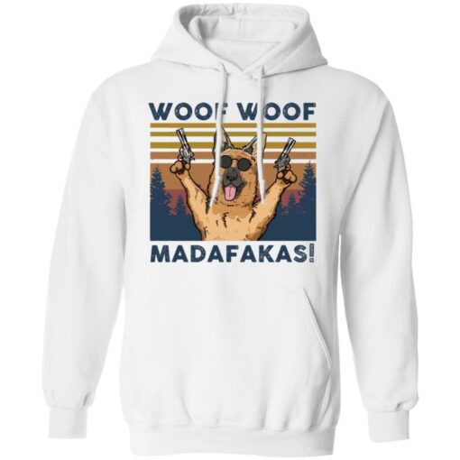 German Shepherd woof woof madafakas vintage t-shirt. - TheTrendyTee