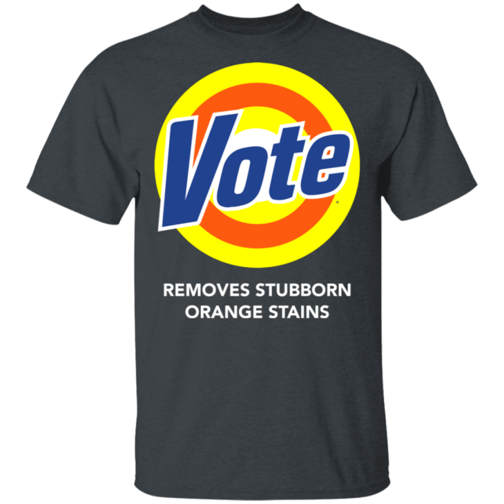 Vote removes stubborn orange stains shirt - thetrendytee