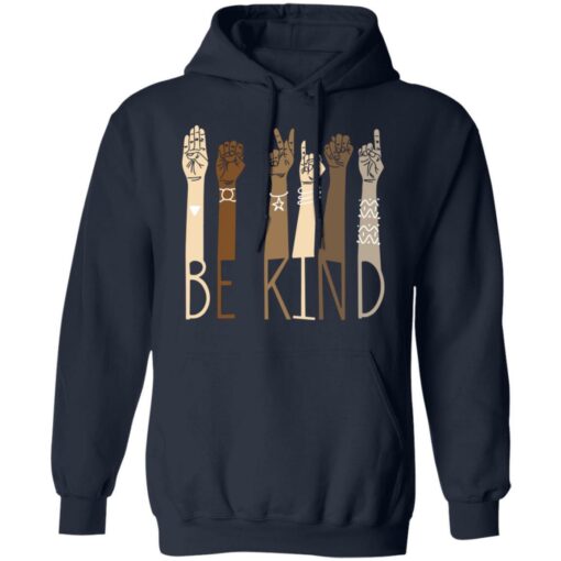 Be kind sign language hand shirt - thetrendytee