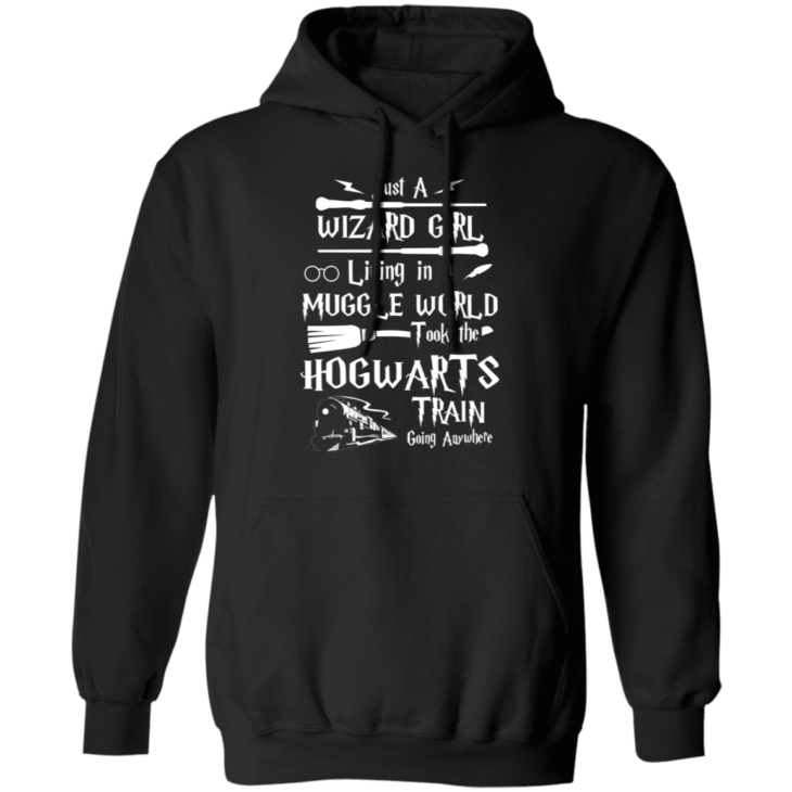 Just a wizard girl living in muggle world t-shirt - thetrendytee