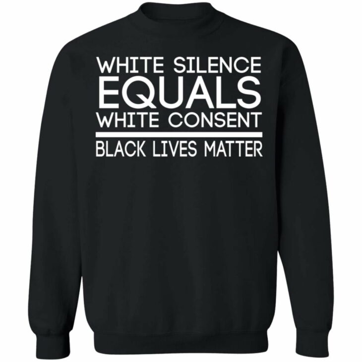 White silence equals white consent blm shirt - thetrendytee