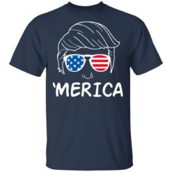 Merica Trump Glasses 4th of July Shirt - TheTrendyTee