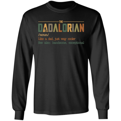 The Dadalorian like a Dad just way cooler shirt - TheTrendyTee