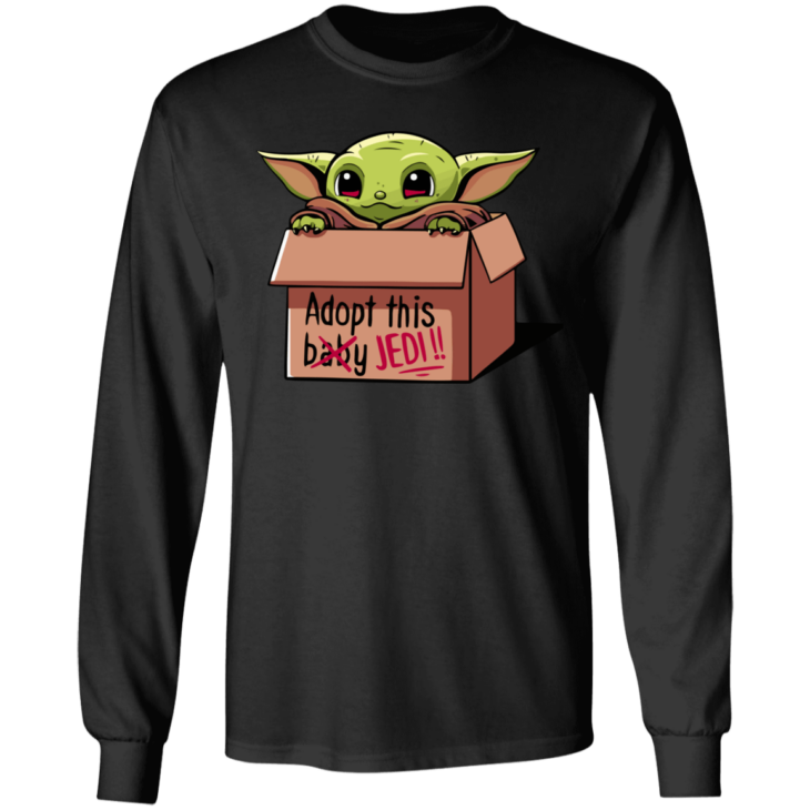 Baby yoda adopt this jedi shirt - thetrendytee