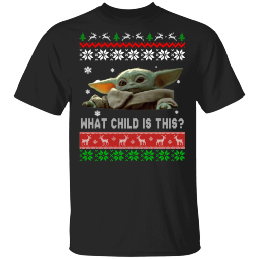 Baby Yoda Christmas ugly sweater - TheTrendyTee