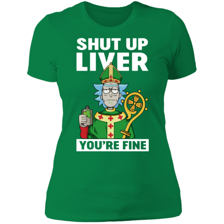 St. Patrick shut up liver you are fine funny t-shirt - thetrendytee