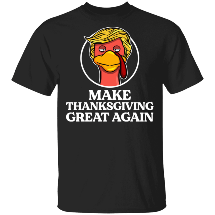 Trump turkey make thanksgiving great again shirt - thetrendytee