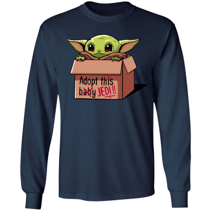 Baby yoda adopt this jedi shirt - thetrendytee