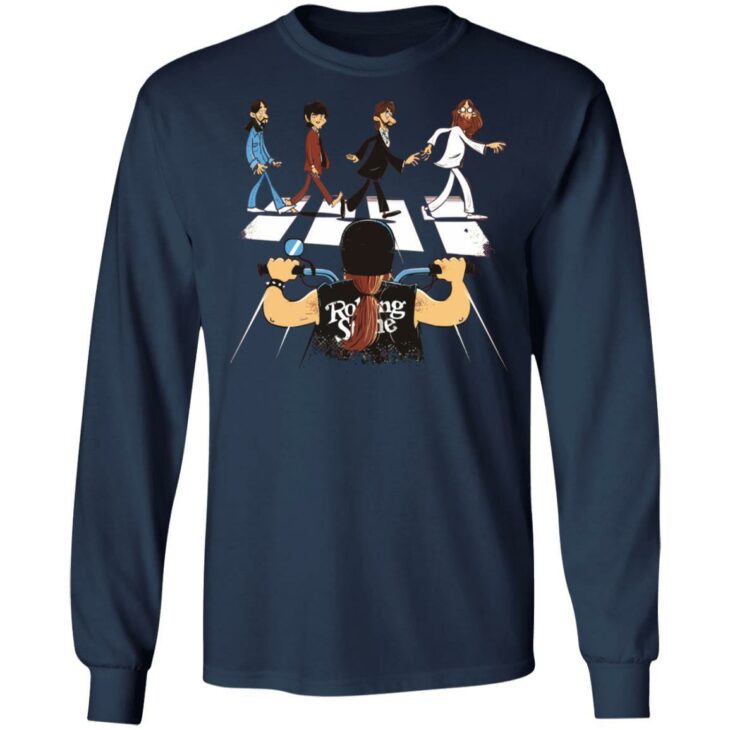 Rolling stones motor abbey road shirt - thetrendytee