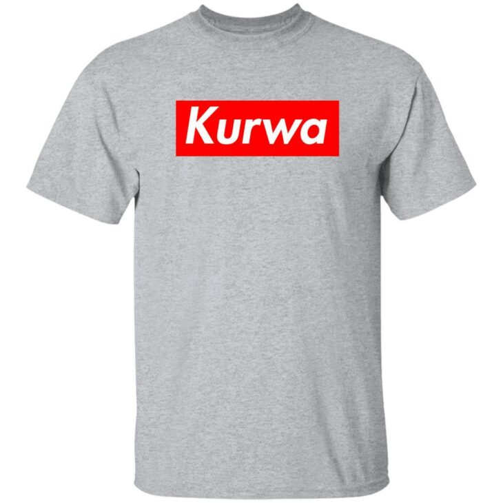 Kurwa polish swearword shirt 2