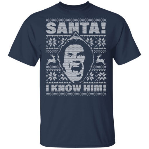 Will ferrell santa. Omg! I know him ugly christmas sweatshirt - thetrendytee