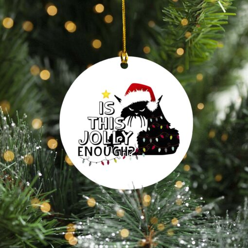Is this jolly enough black cat christmas ornament from $19. 95 - thetrendytee