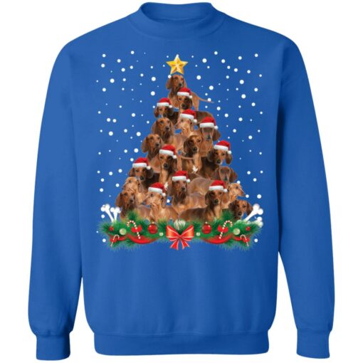 Dachshund Christmas Tree sweatshirt from $19.95 - Thetrendytee.com