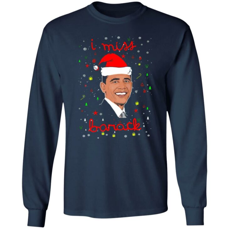 I miss barack obama christmas sweater 9