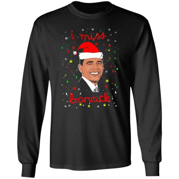 I miss barack obama christmas sweater 8