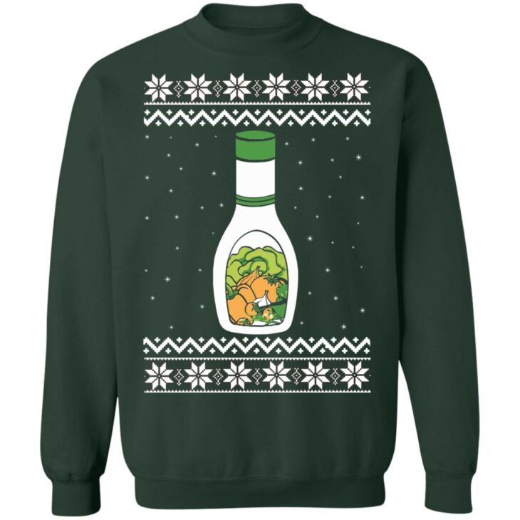 Ranch dressing christmas sweater 13