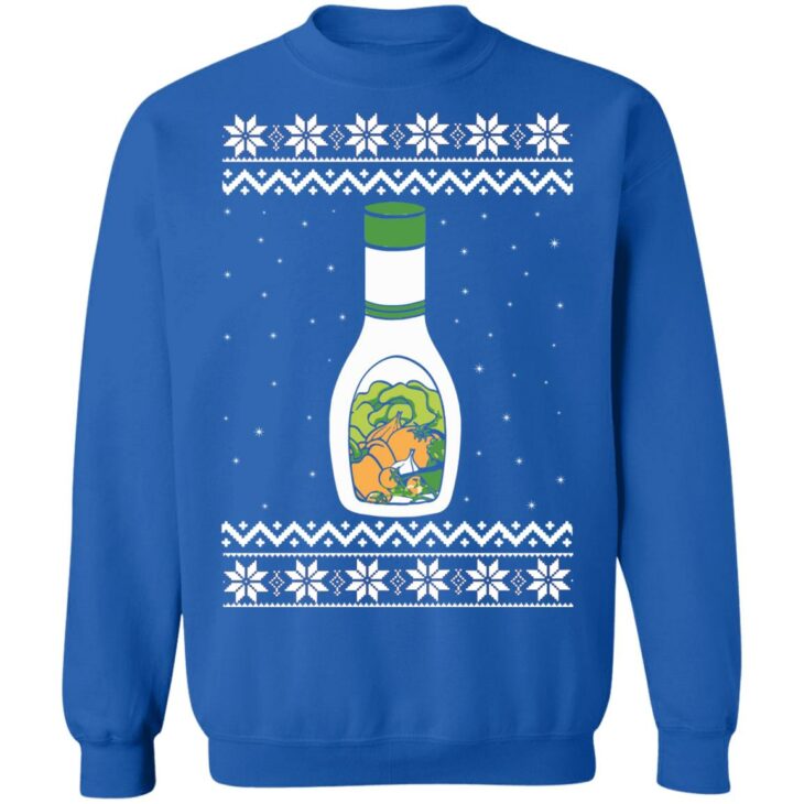 Ranch dressing christmas sweater 4