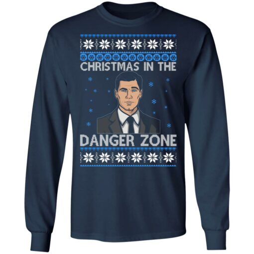 Archer Christmas in the danger zone Christmas sweater from $19.95 - Thetrendytee.com