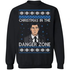 Archer Christmas in the danger zone Christmas sweater from $19.95 - Thetrendytee.com