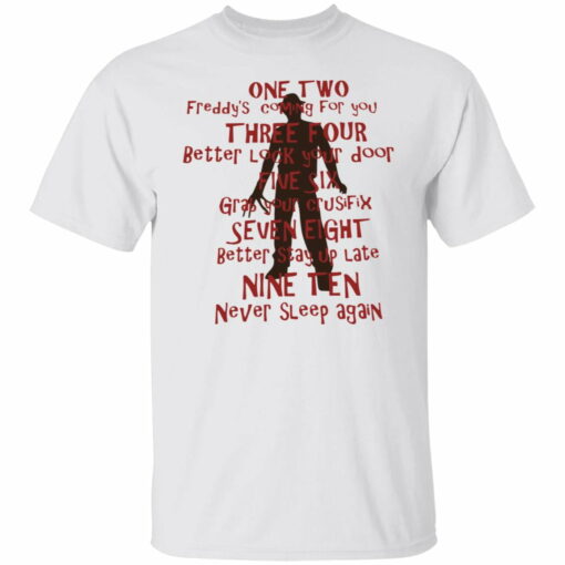 One two freddy's coming for you shirt from $19. 95 - thetrendytee